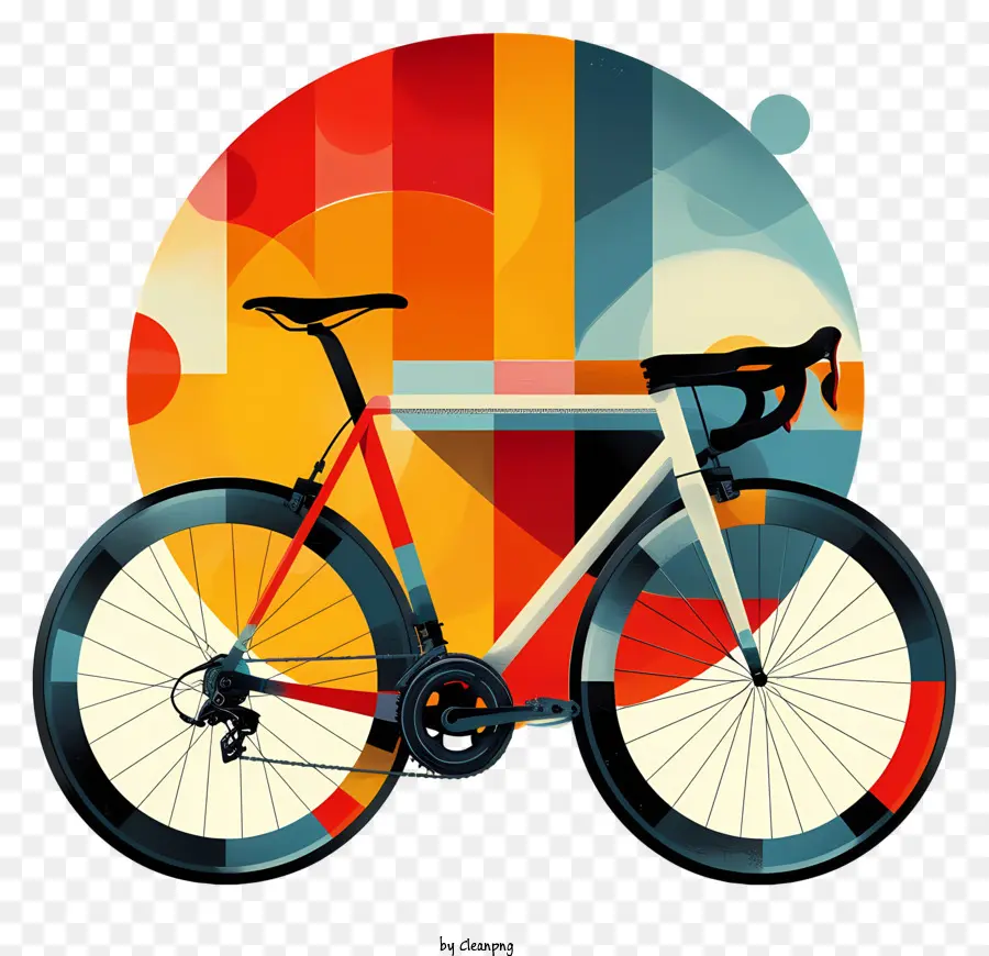 خلفية الدراجات，الفن التجريدي PNG
