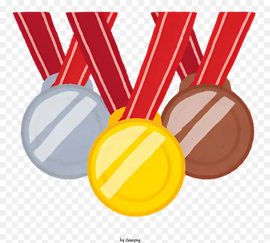 ميدالية，الميدالية الذهبية PNG