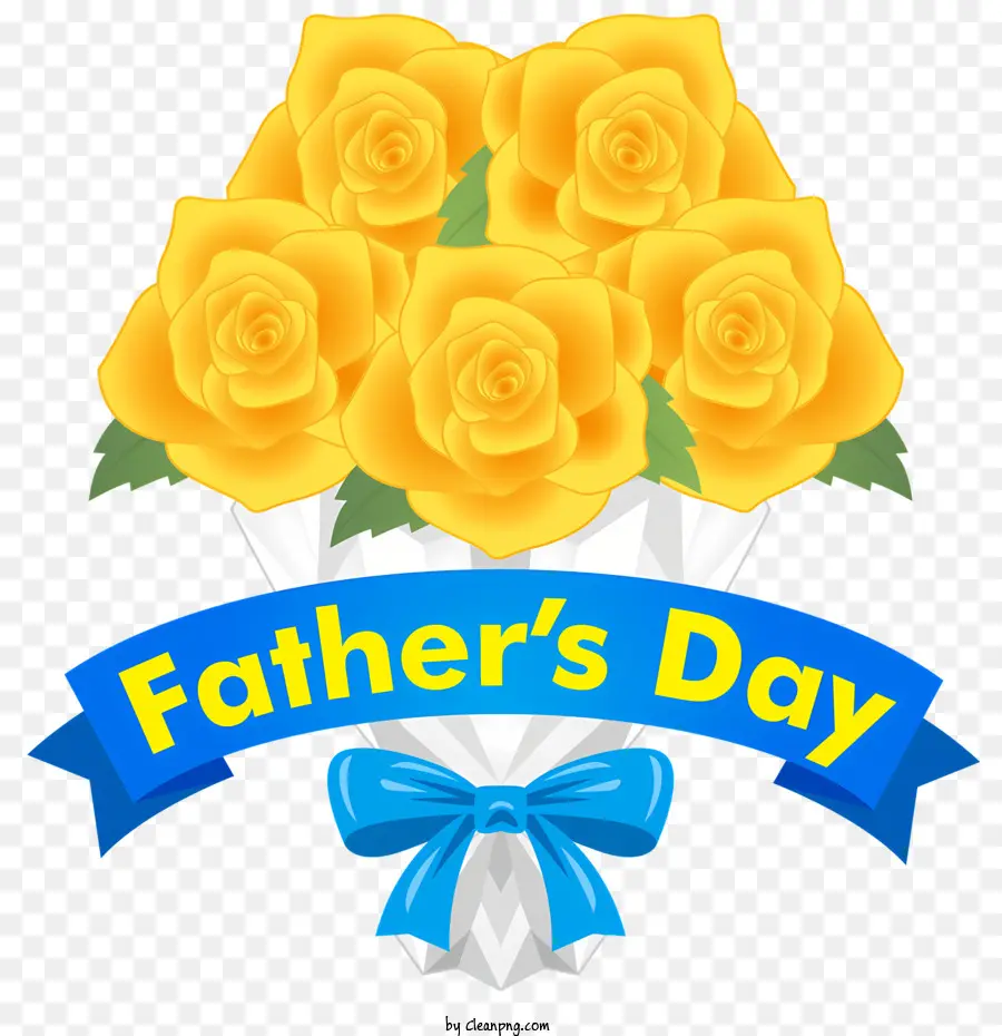 الآباء اليوم，الورود الصفراء PNG