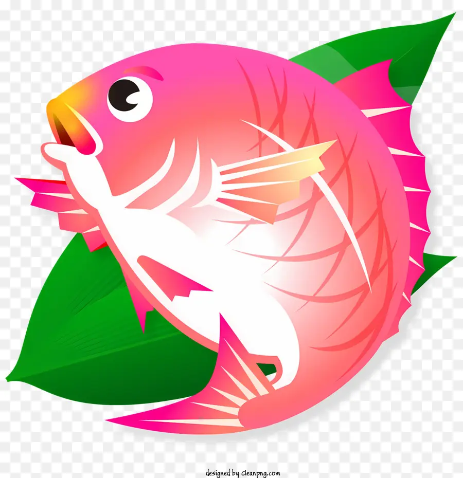 الأسماك，السمك الوردي PNG