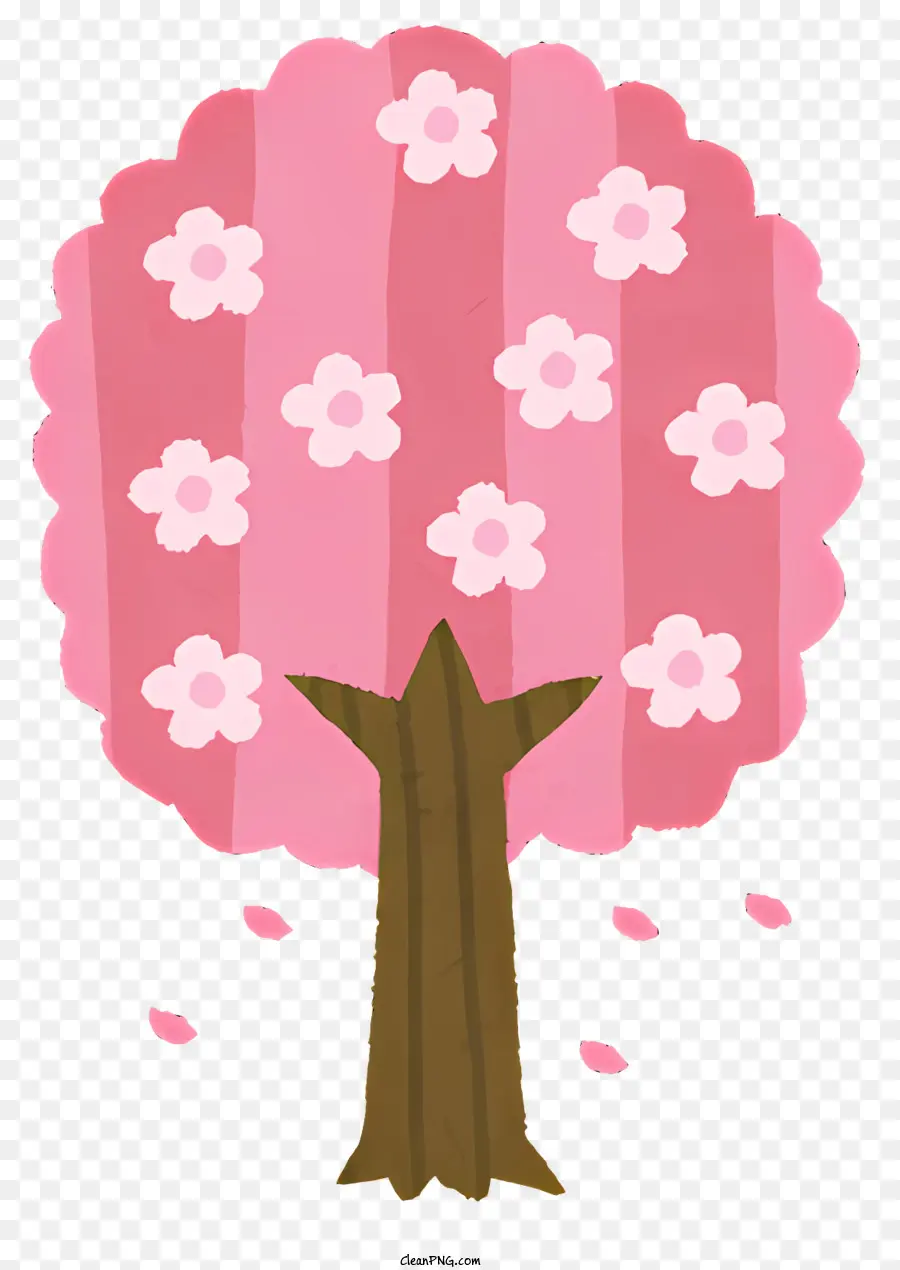 شجرة ساكورا，أشجار أزهار الكرز PNG