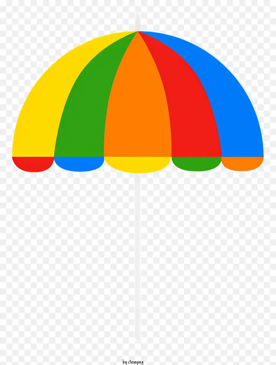 مظلة الشاطئ，الملونة مظلة PNG