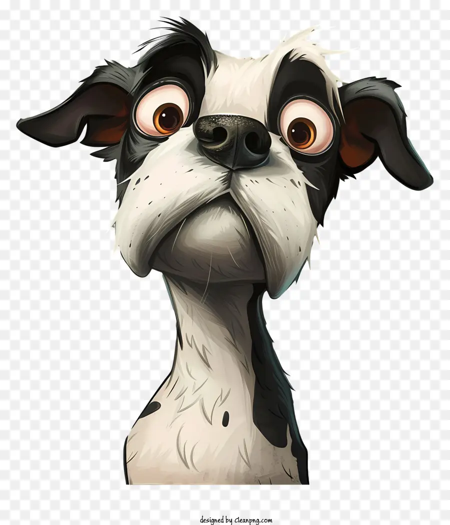 الكرتون الكلب，عيون كبيرة PNG