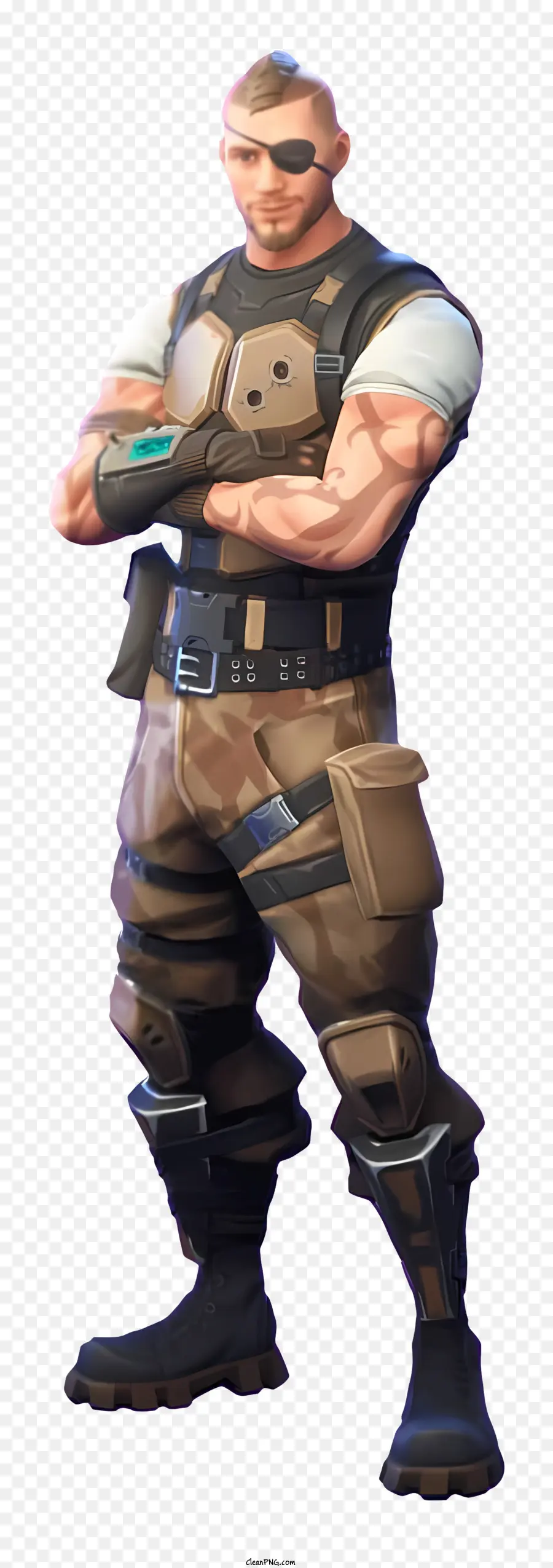 فورتنايت，رجل وشم PNG