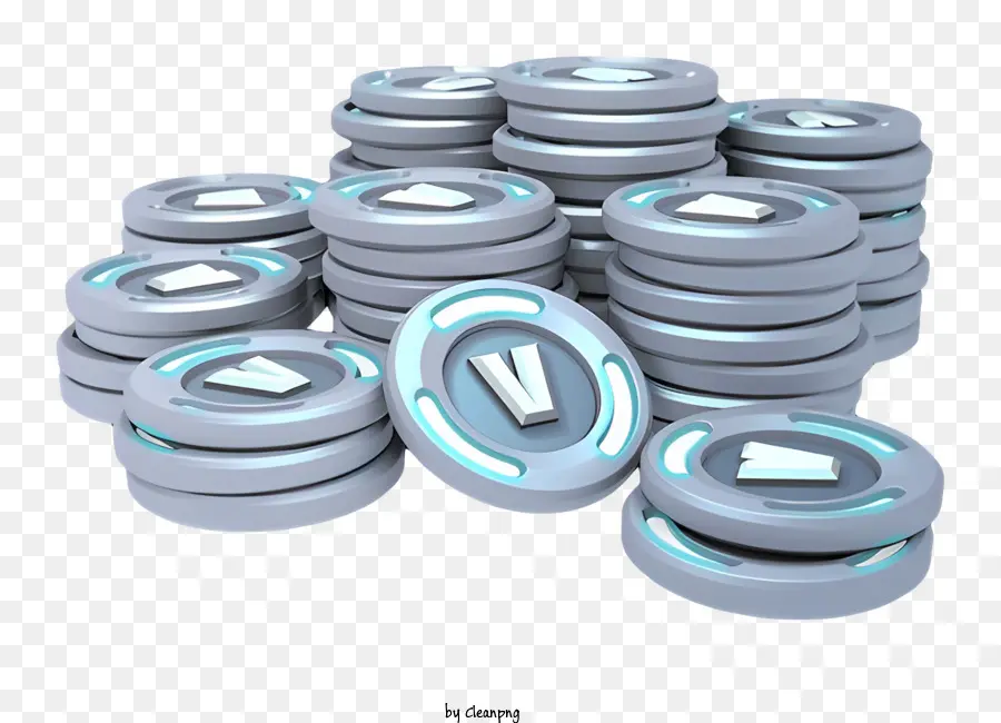 فورتنايت，نقود V Bucks PNG