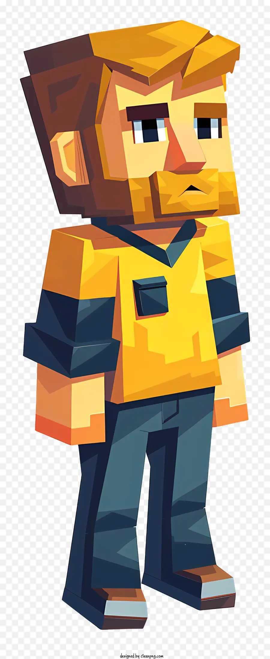 Minecraft，شخصية بكسل PNG