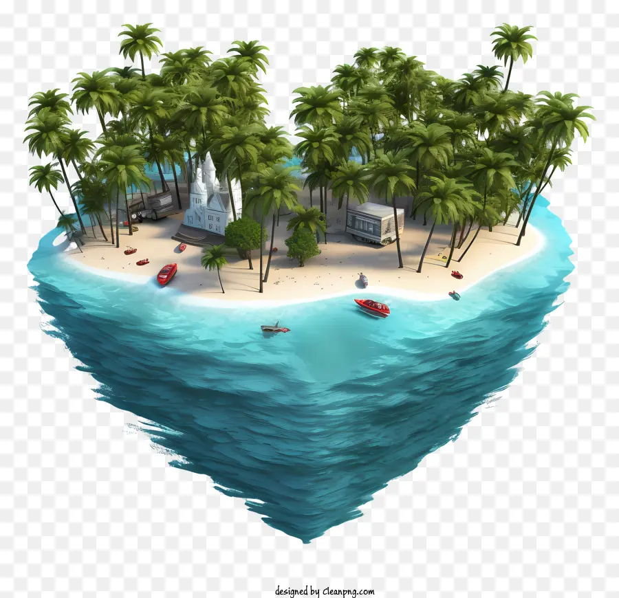 جزيرة عيد الحب，الجزيرة PNG