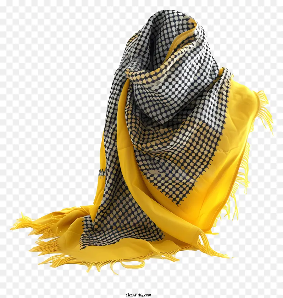 وشاح Keffiyeh，وشاح متقلب PNG