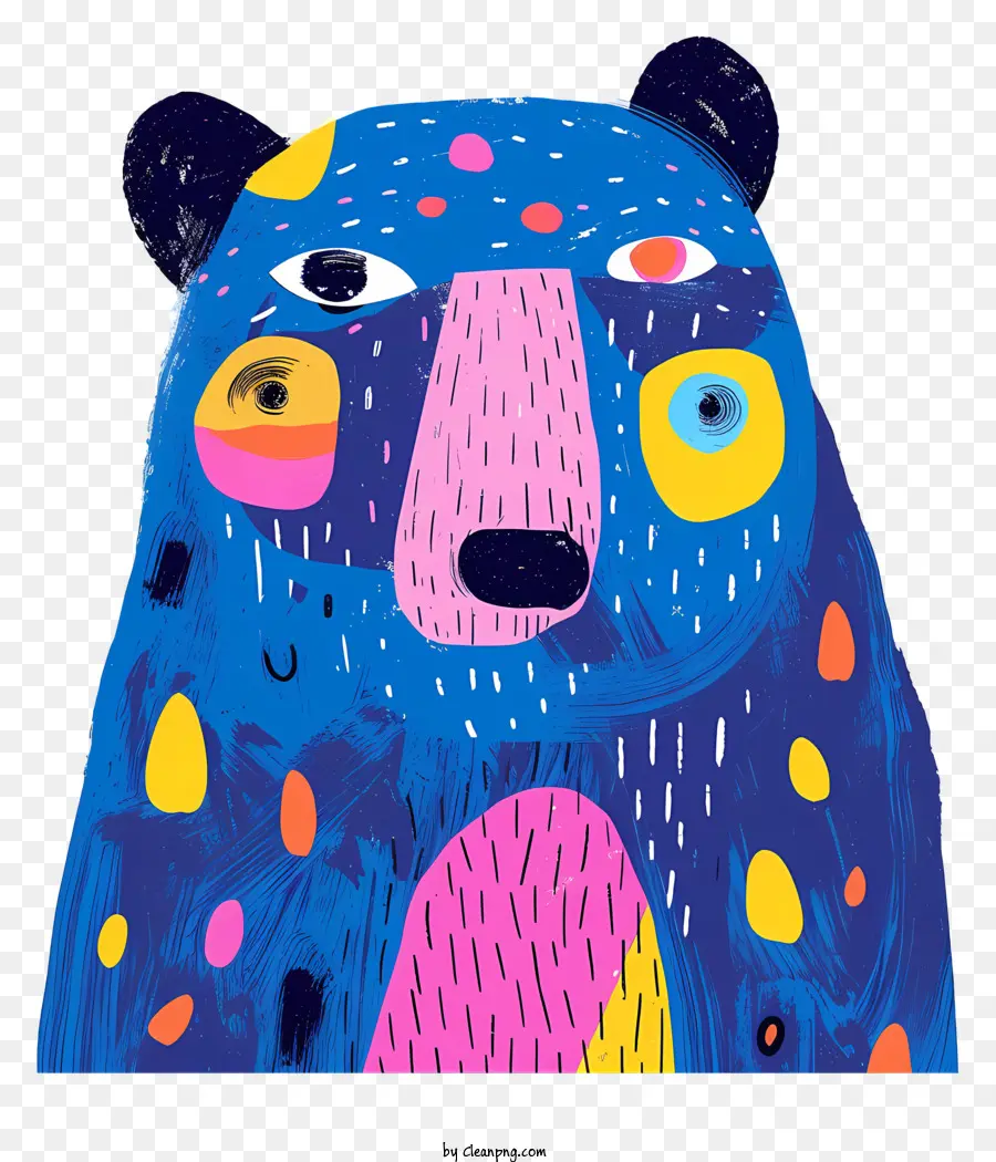 الدب الأزرق，الدب التوضيح PNG