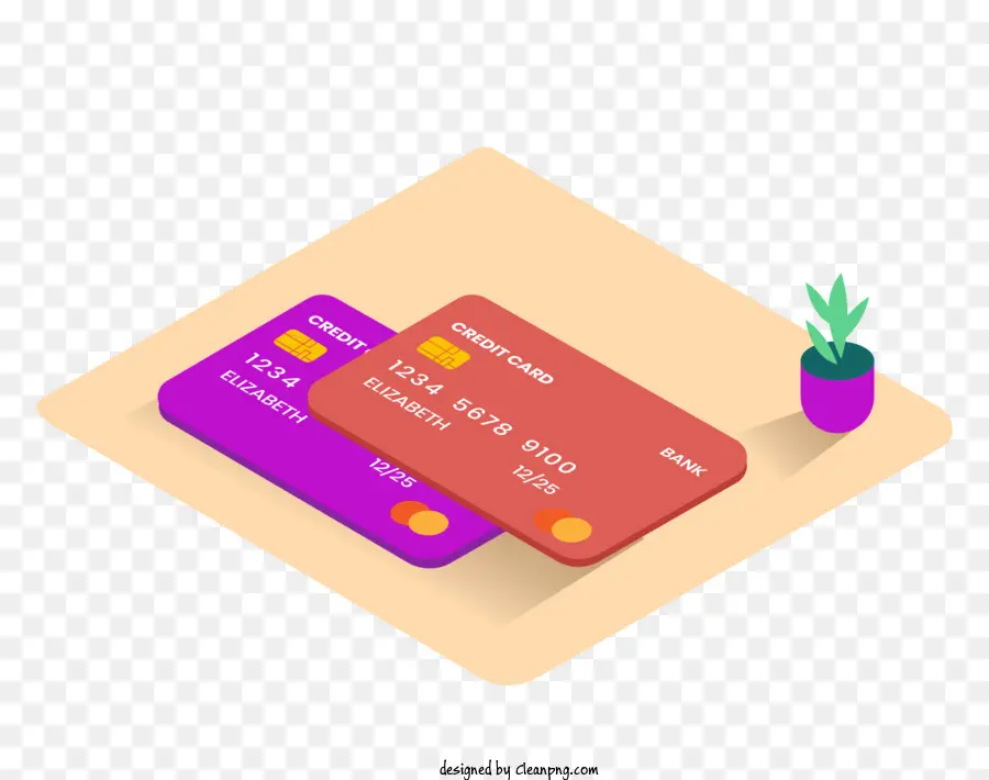 بطاقة إئتمان，بطاقات الائتمان PNG