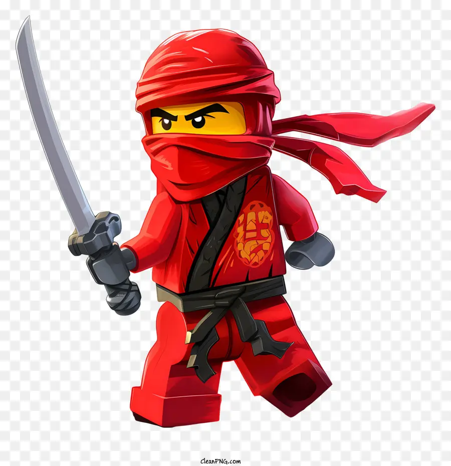 Ninjago，عباءة حمراء PNG