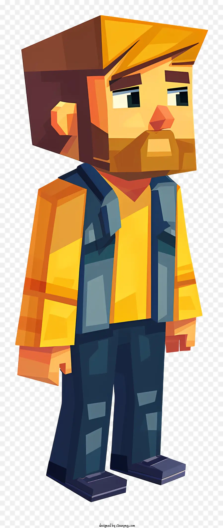 Minecraft，شخصية بكسل PNG