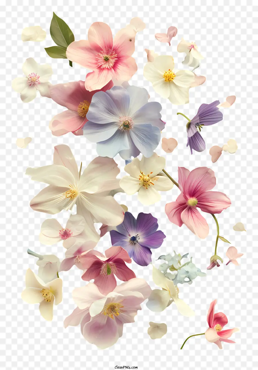 زهور الربيع，الزهور PNG
