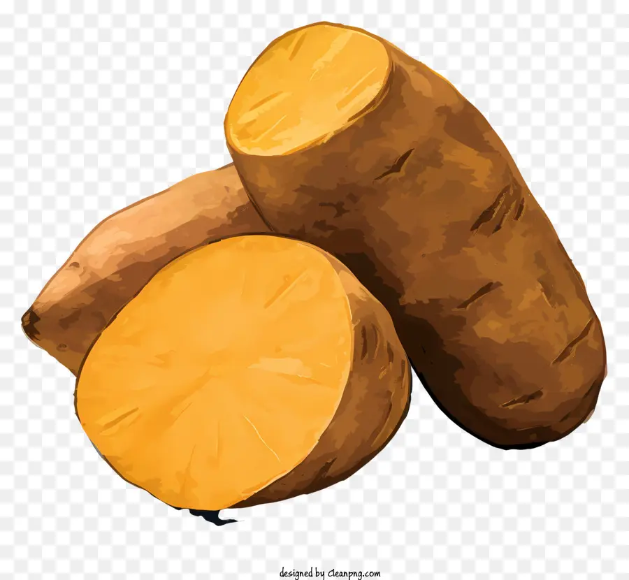 البطاطا，البطاطا المقشرة PNG