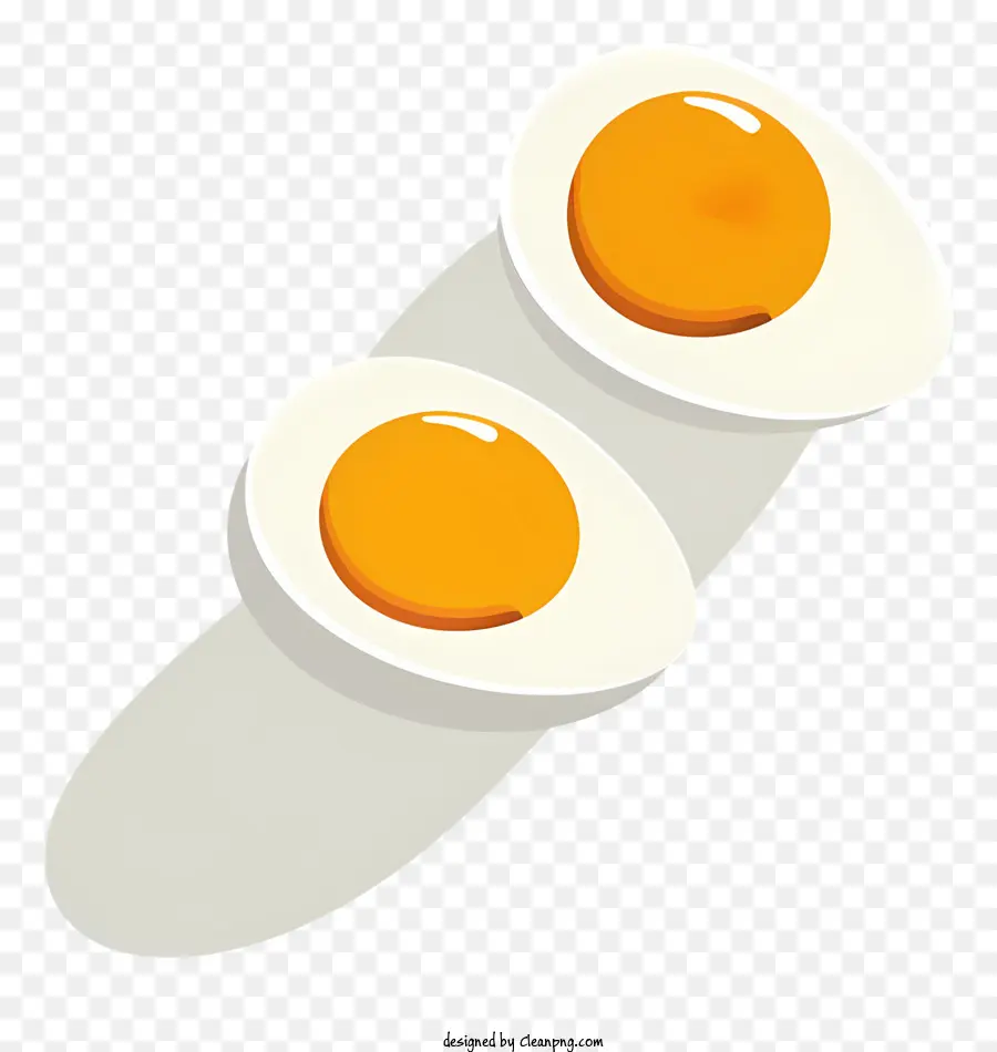 بيضة مسلوقة，البيض المسلوق PNG