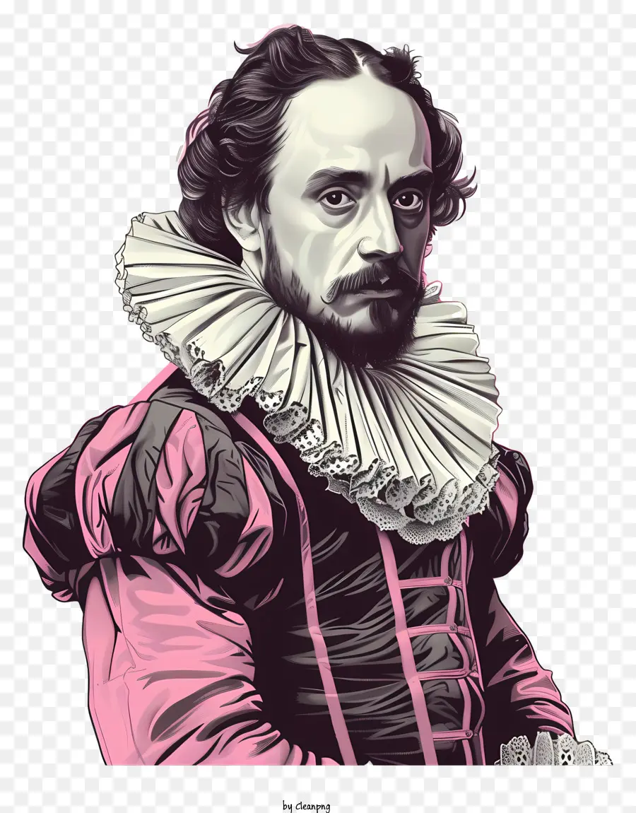شكسبير，قميص متكثر PNG