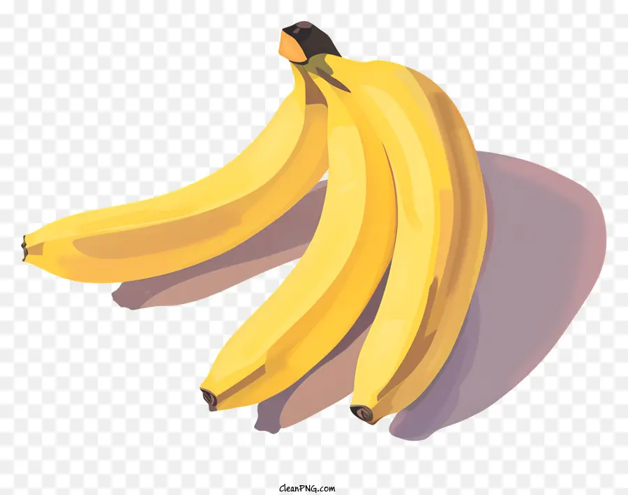 الموز，موز ناضج PNG