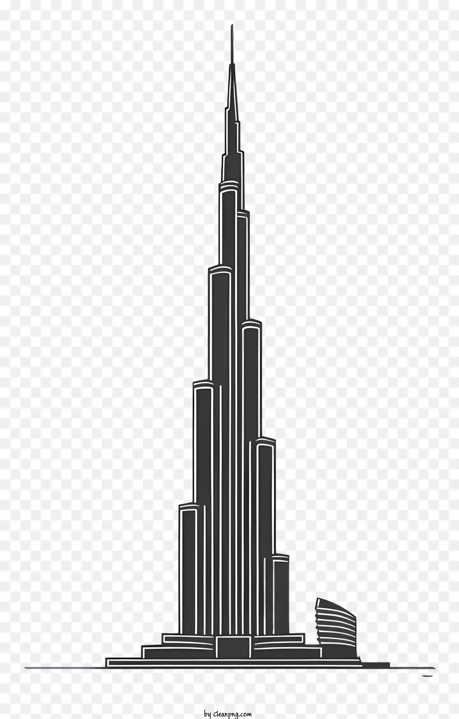 برج خليفة，ناطحة سحاب PNG