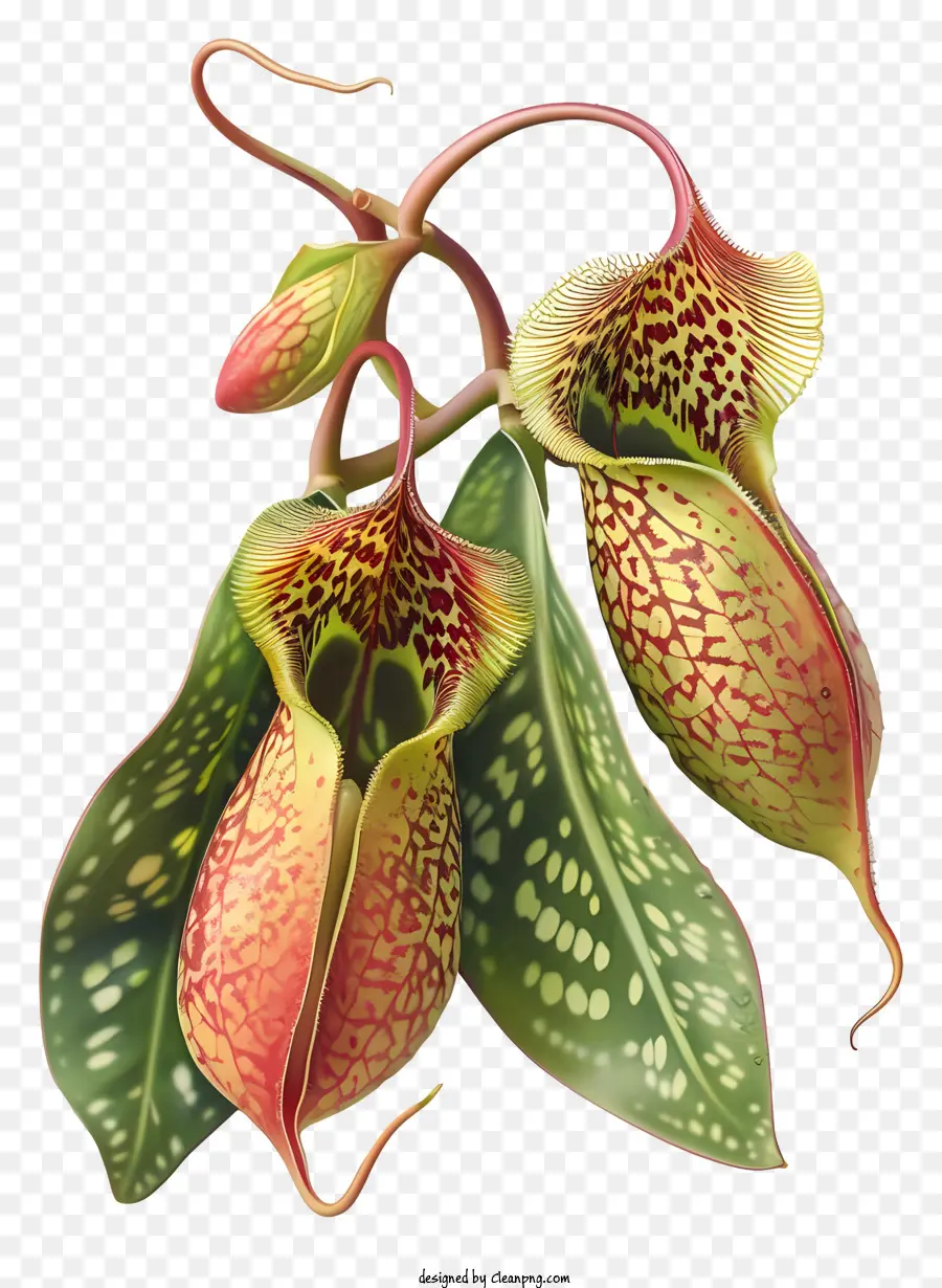 Nepenthes，نباتات الجرة الملونة PNG