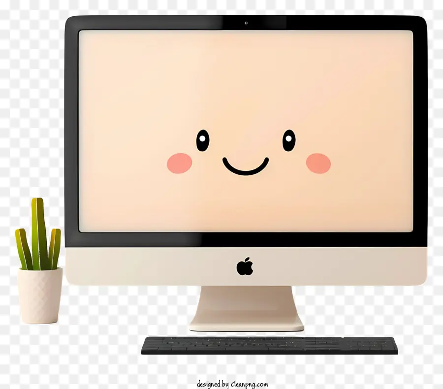 شاشة الكمبيوتر，الوجه المبتسم PNG