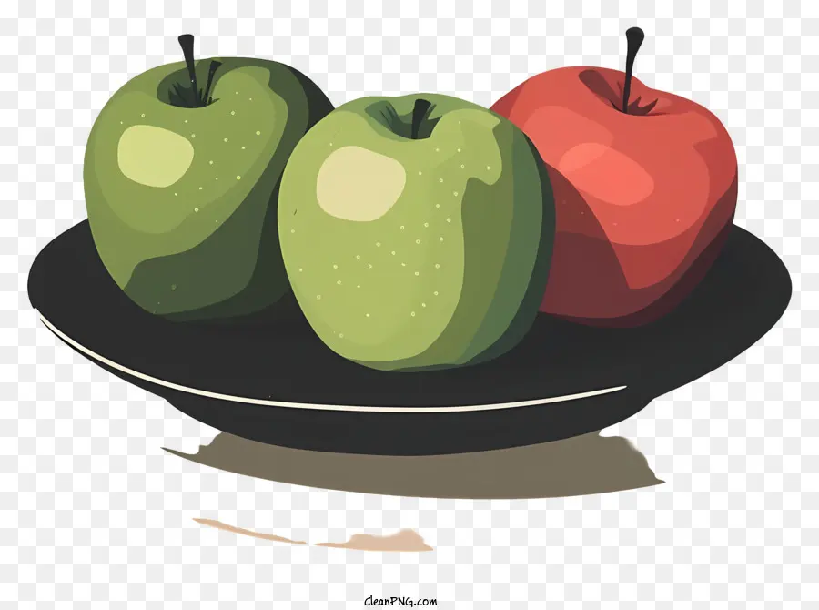 التفاح，التفاح الأخضر PNG