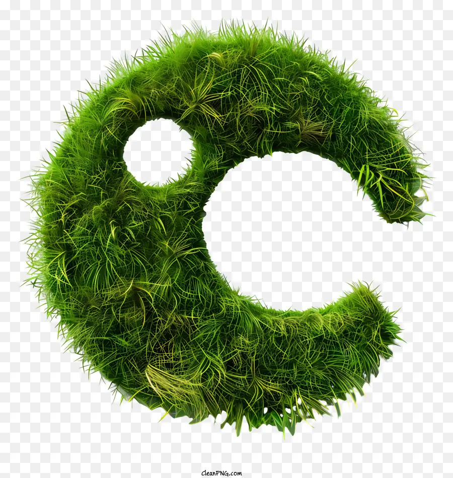 العشب الأخضر，موس PNG