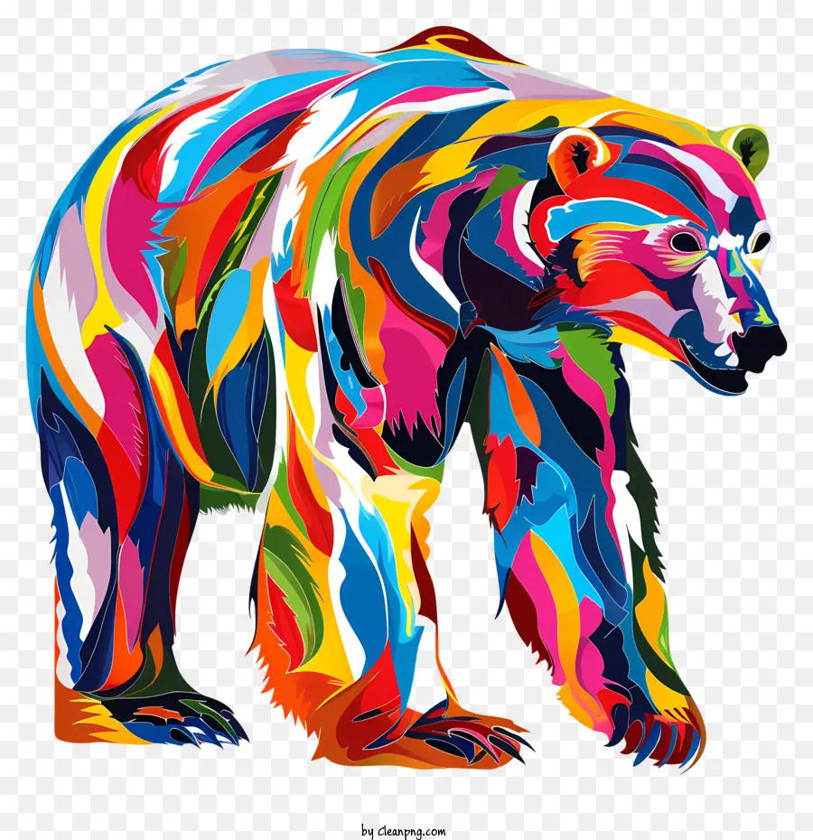 الدولي الدب القطبي اليوم，قوس قزح الدب PNG