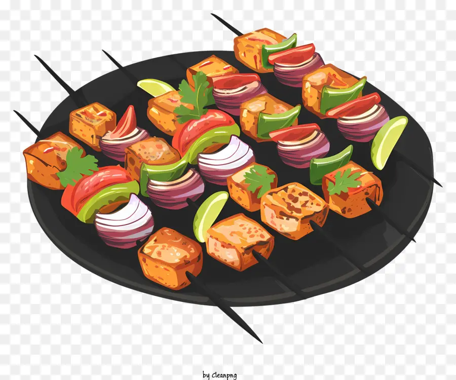 بانير تكا，Kabobs PNG