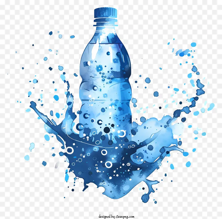 اليوم العالمي للمياه，المياه زجاجة PNG