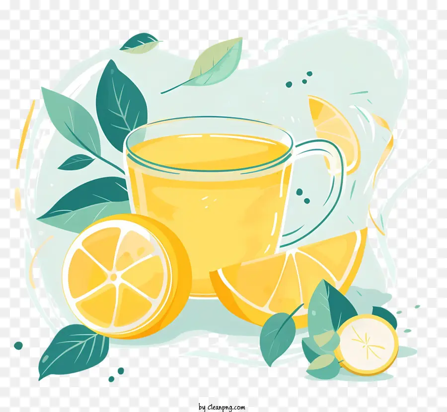 شاي الليمون，عصير الليمون PNG