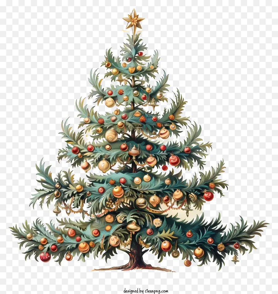 شجرة التنوب，شجرة عيد الميلاد PNG
