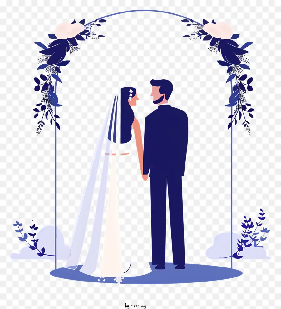 العروس والعريس，الزفاف PNG