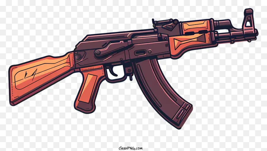 بندقية Ak47，ايه كيه 47 PNG