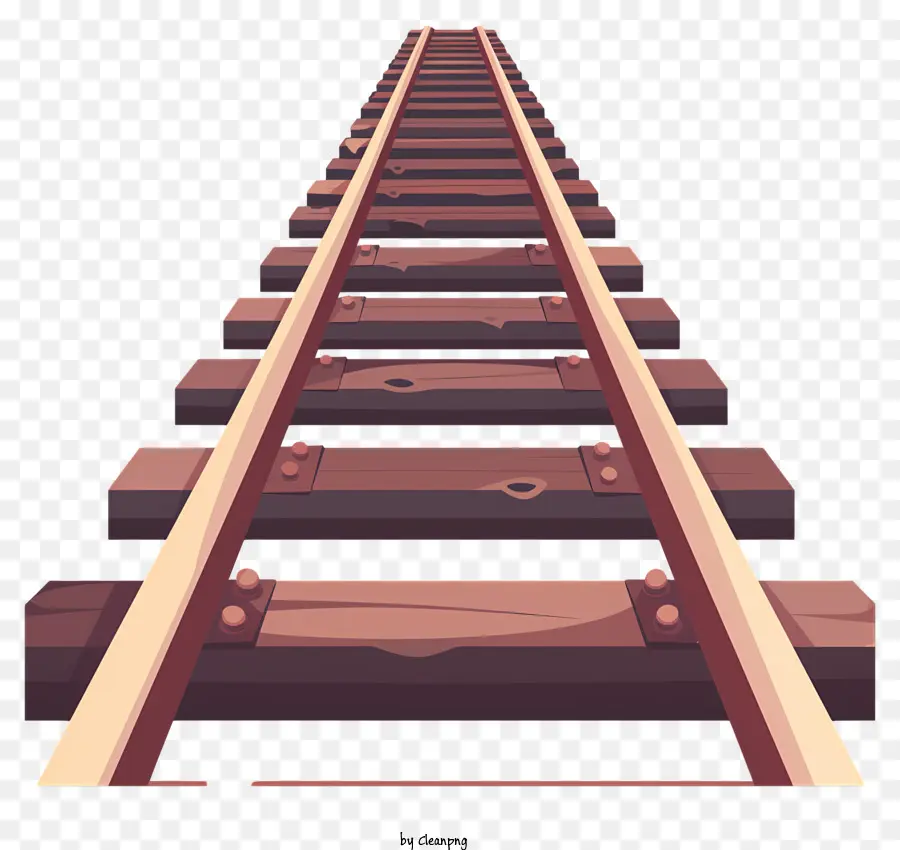 قضبان السكك الحديدية，السكك الحديدية PNG