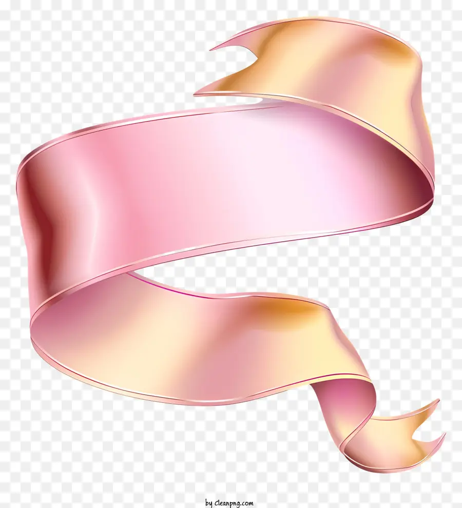 الشريط شعار，الشريط الوردي PNG
