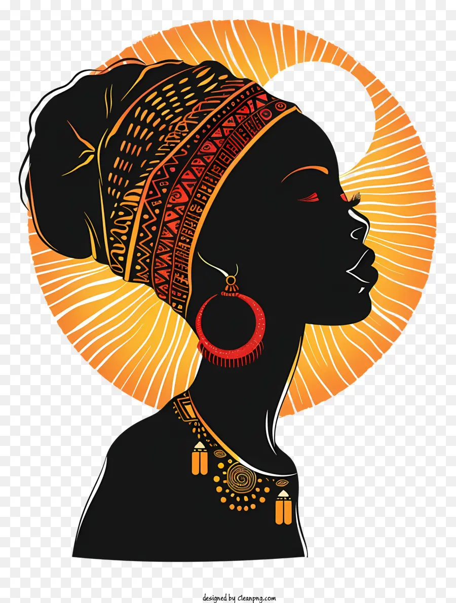 امرأة أفريقية，امرأة سوداء PNG