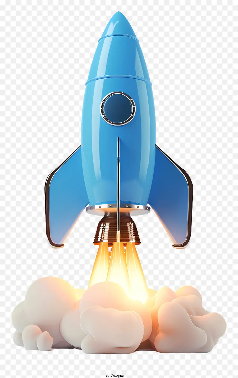 الصواريخ，الأزرق PNG