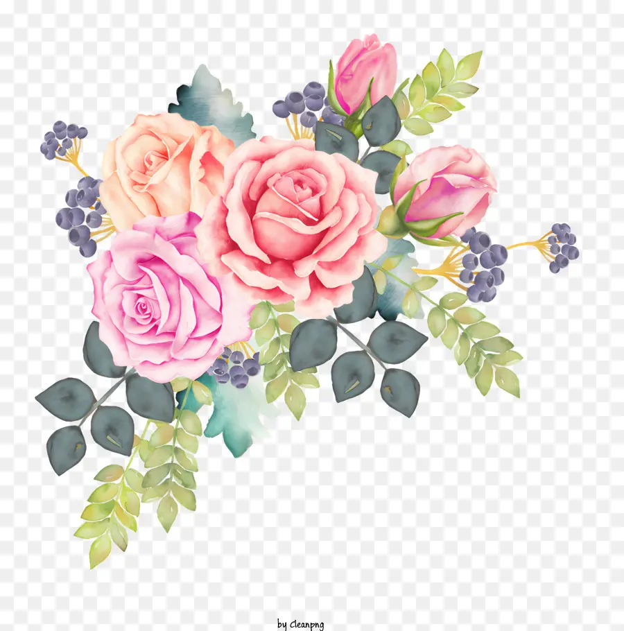 الورود，الوردي الورود PNG