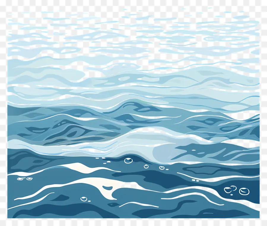 سطح الماء，المحيط PNG