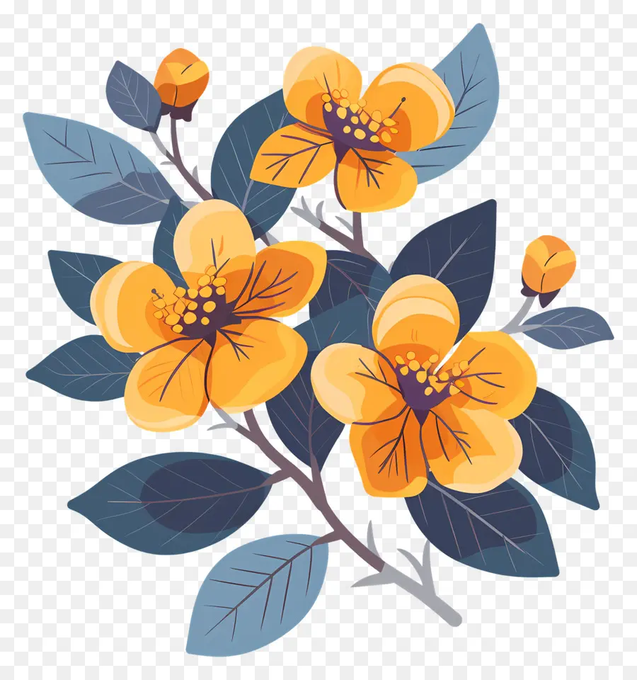 زهرة ولاية ألاسكا，الزهور PNG
