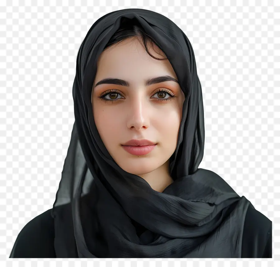 المرأة المسلمة，الحجاب PNG