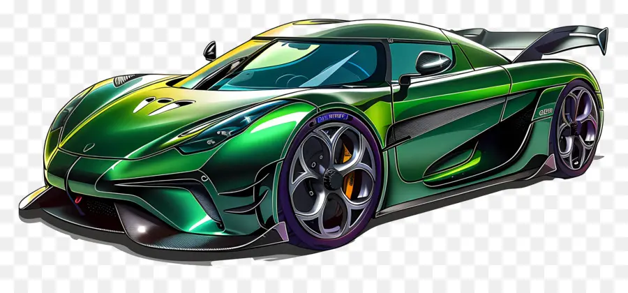 Koenigsegg Jesko，سيارة رياضية مستقبلية PNG