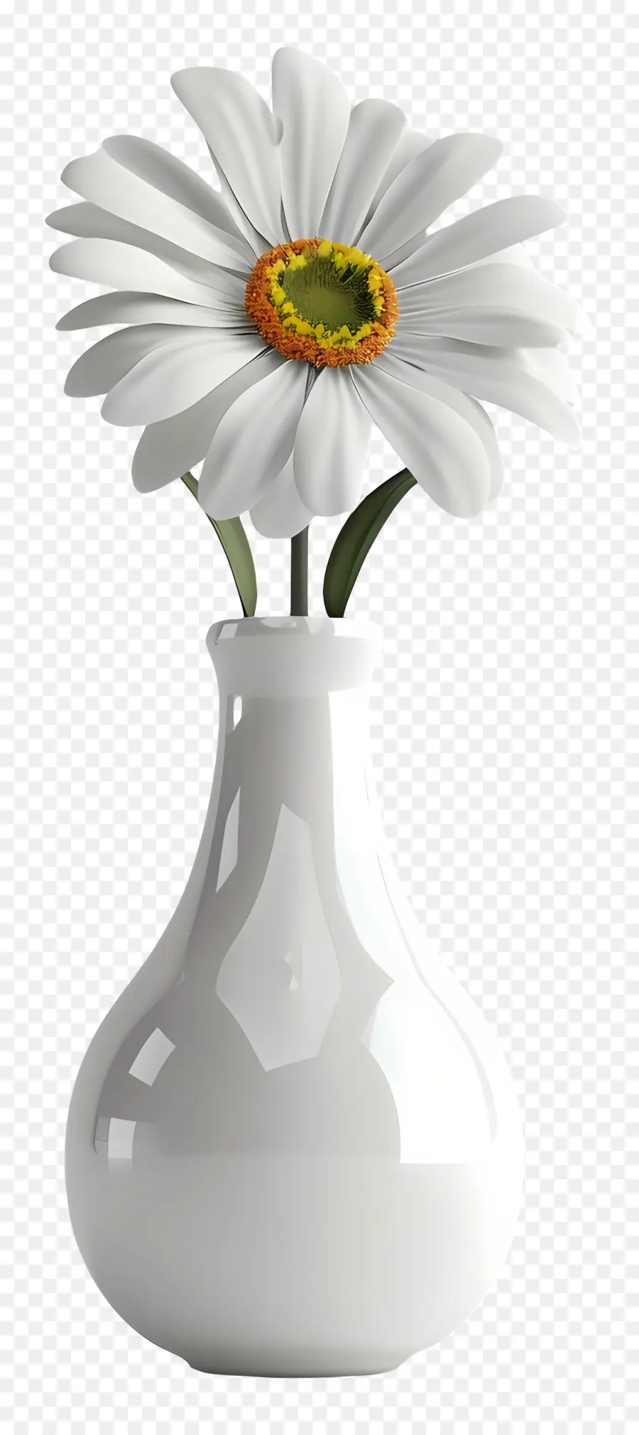 إناء الزهور，زهرية بيضاء PNG