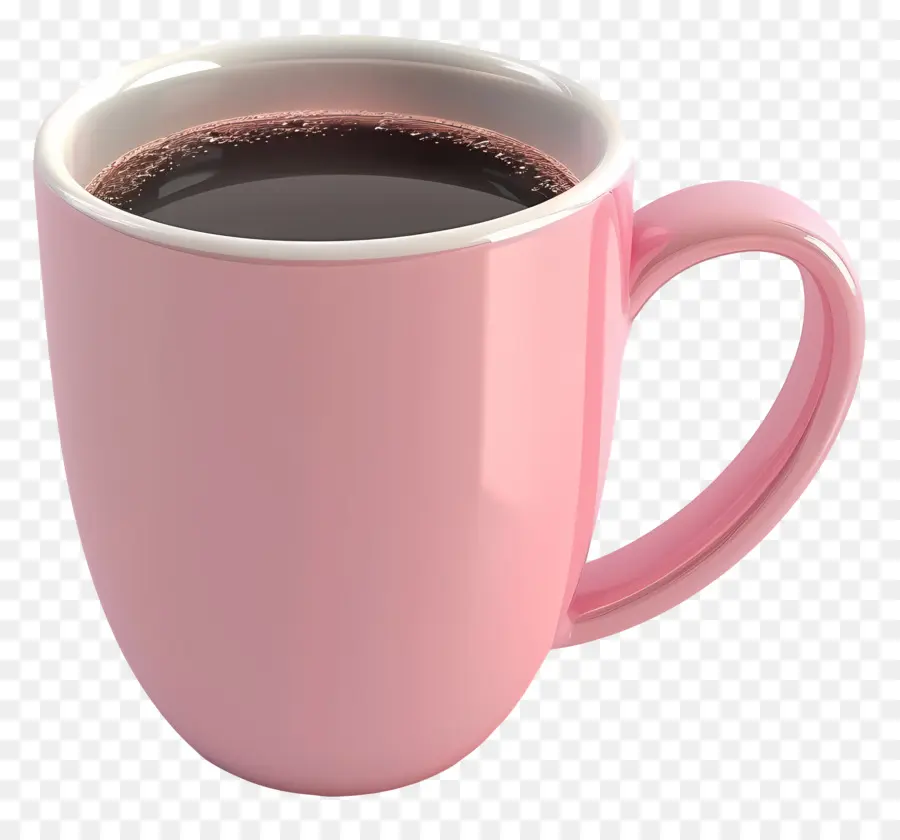 فنجان القهوة，الوردي كأس PNG