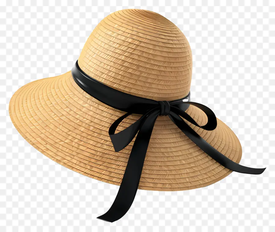قبعة شمس القش，قبعة القش PNG