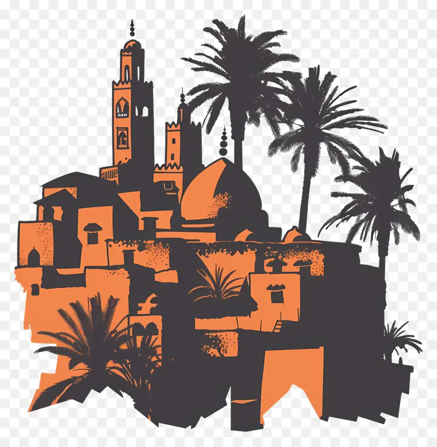 مراكش，المدينة العربية القديمة PNG