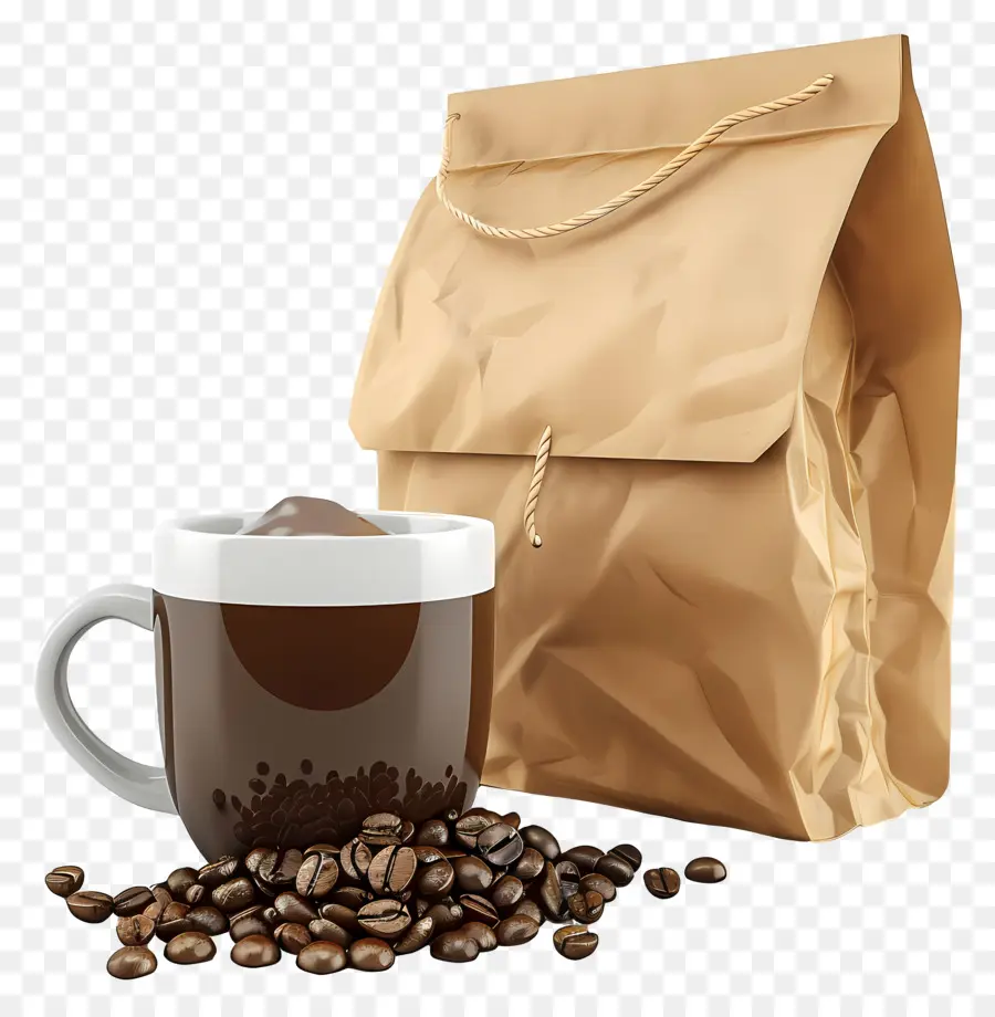 القهوة حزمة，القهوة PNG