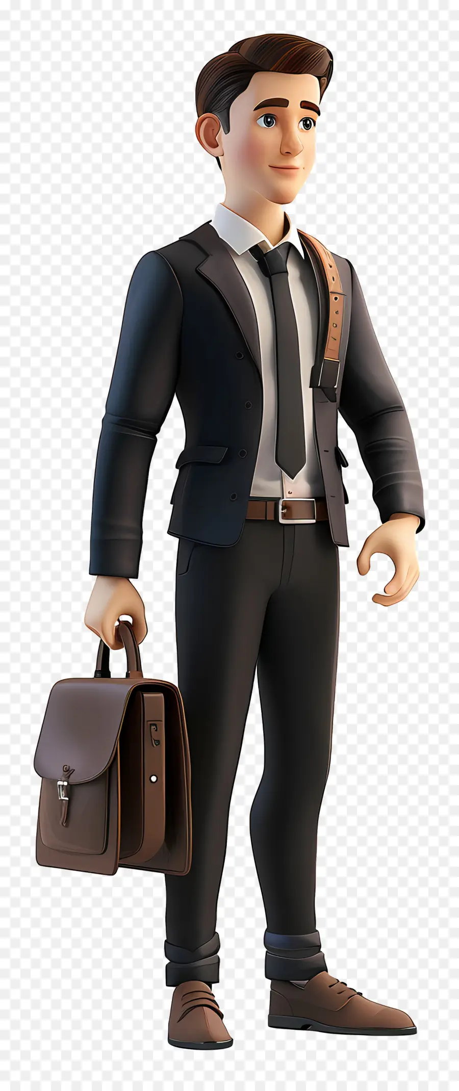 رجل أعمال，حقيبة PNG
