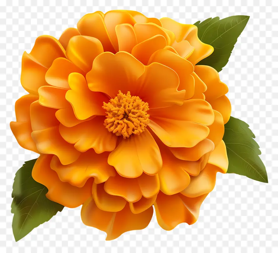 3d كرتون زهور，زهرة البرتقال PNG