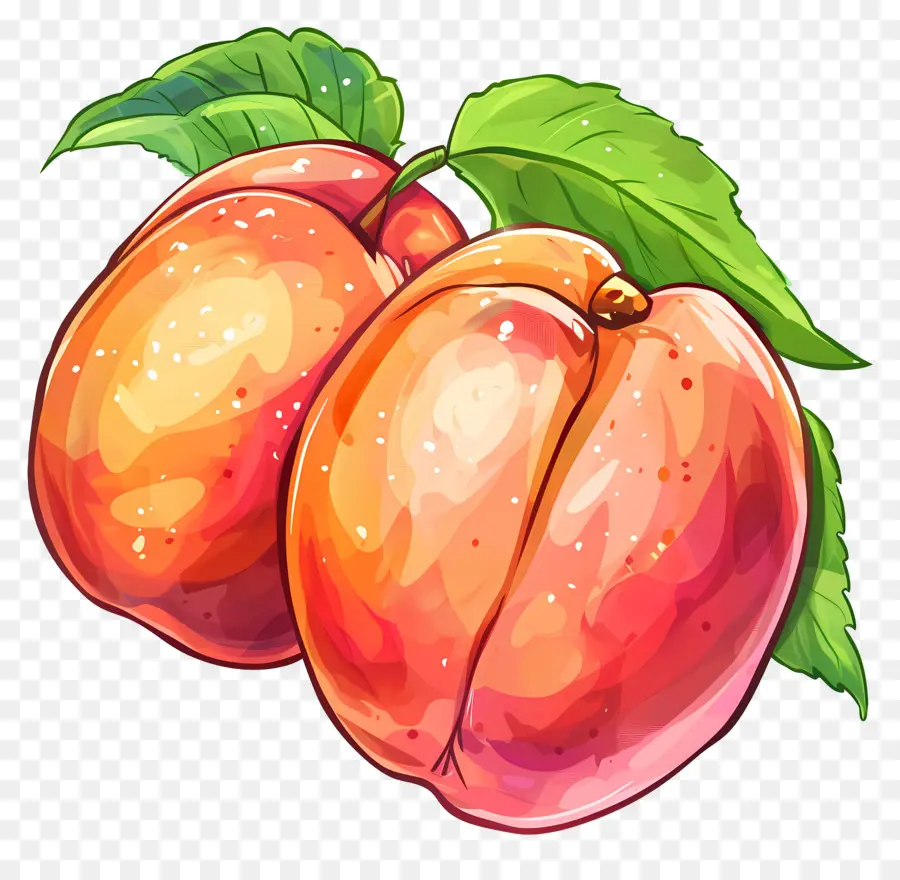 الخوخ，الفاكهة PNG